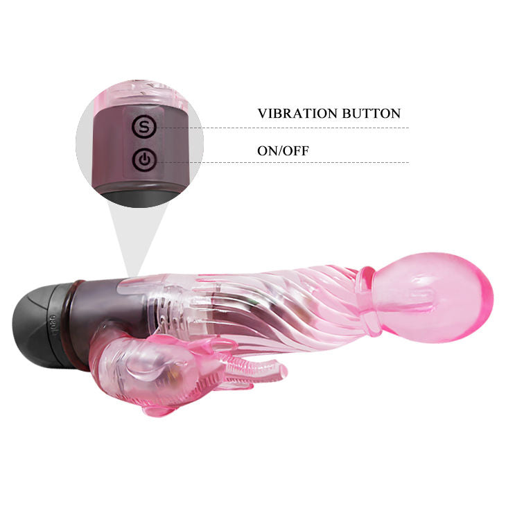 BAILE - GIVE YOU A KIND OF LOVER Sensory Device WITH PINK RABBIT 10 MODES