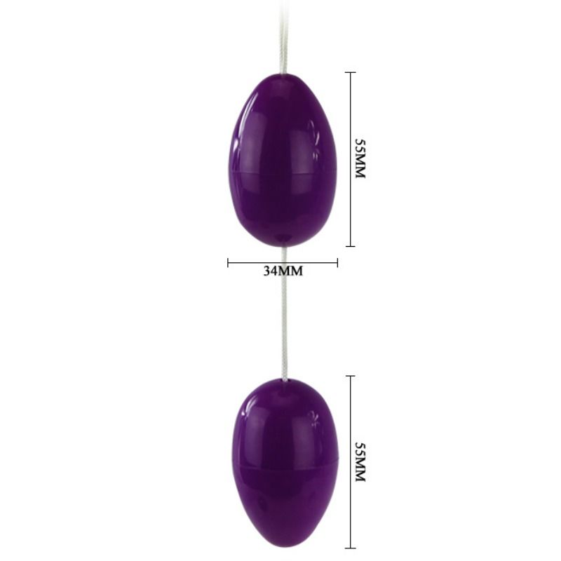 BAILE - TWINS BALLS LILAC ANALKUGELN