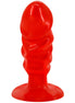 BAILE - UNISEX ANAL PLUG WITH RED SUCTION CUP