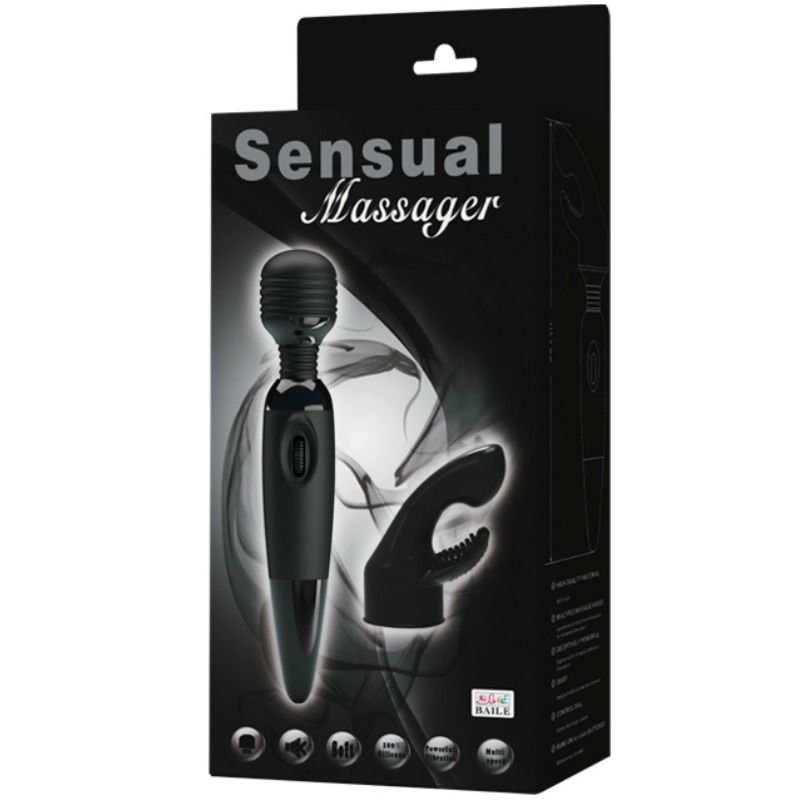 BAILE - SENSUAL MASSAGEGERÄT MIT AUSWECHSELBAREM KOPF