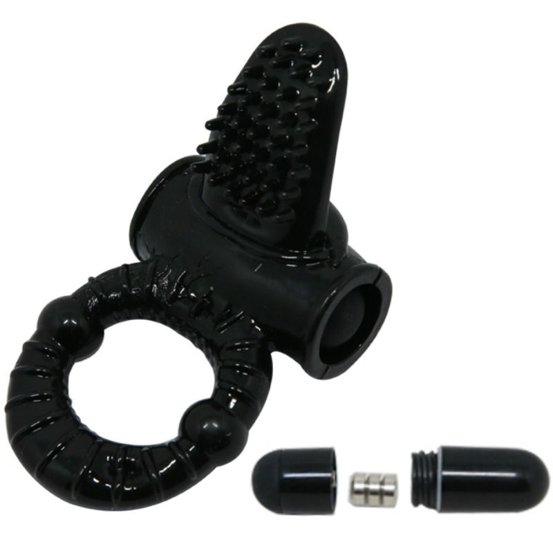 BAILE - SWEET RING VIBRIERENDER RING MIT TEXTURIERTEM HASEN