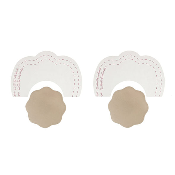 BYE-BRA - BRUSTVERGRÖSSERUNG + NIPPLE COVERS SILIKONSCHALE D/F