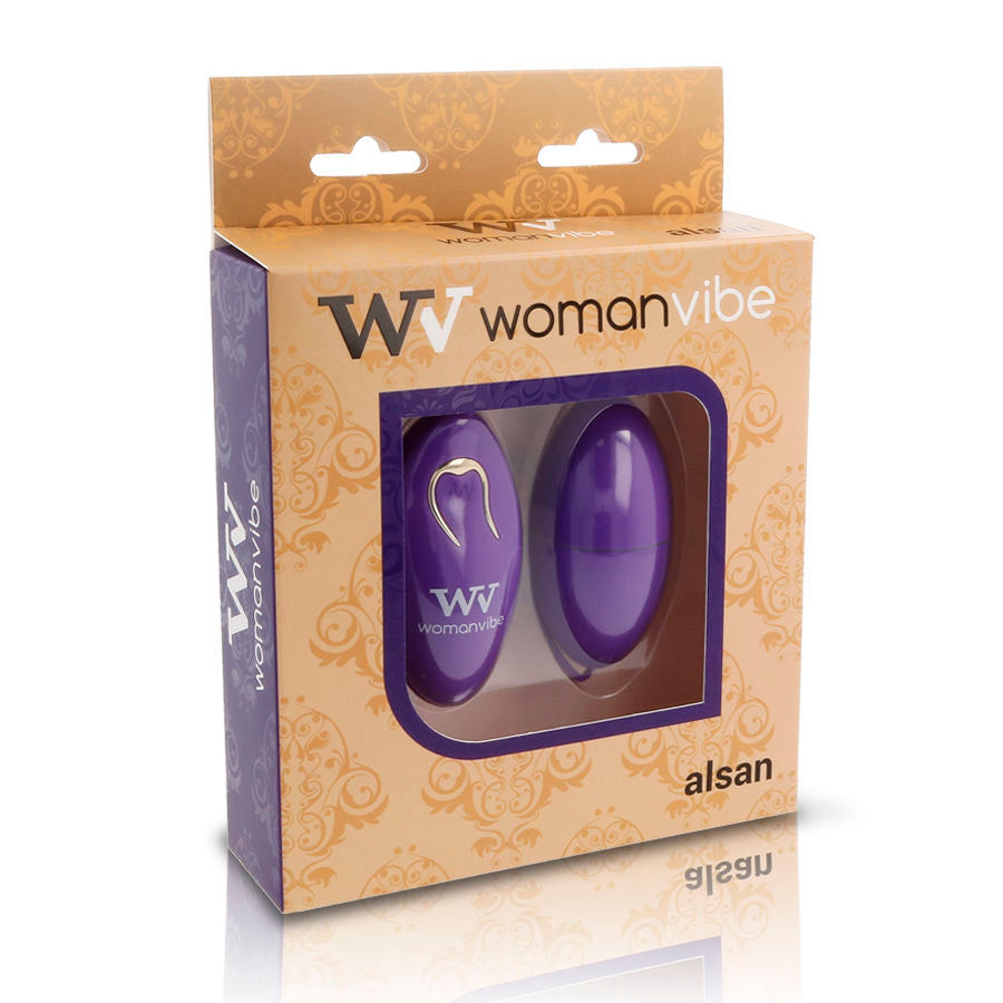 WOMANVIBE - ALSAN SILIKON-FERNSTEUERUNG EI VIOLETT