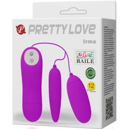 PRETTY LOVE - IRMA DOUBLE VIBRATING EGG