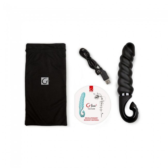 G-VIBE - G-JACK 2 - SCHWARZ VIBRIERENDES Wellness-Gerät