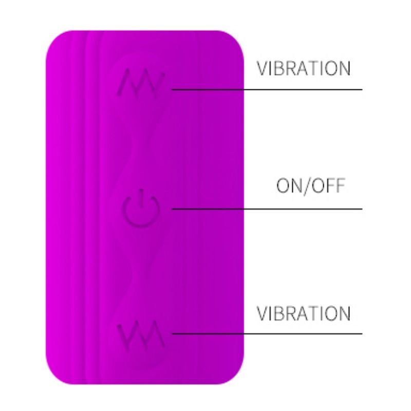 PRETTY LOVE – UNISEX STIMULATOR DREAM LOVERS WHIP 2