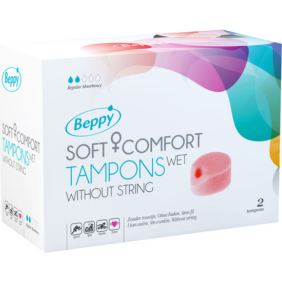BEPPY - SOFT COMFORT TAMPONS WET 2STÜCK