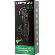 PRETTY LOVE - SILIKONÜBERZUG MIT VIBRATION 14 CM 2.0