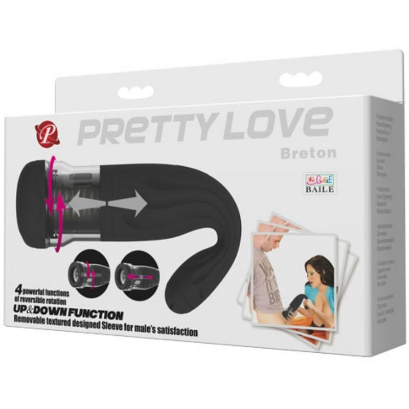 PRETTY LOVE - BRETON MULTIFUNKTIONS-MASTURBATOR FÜR MÄNNER