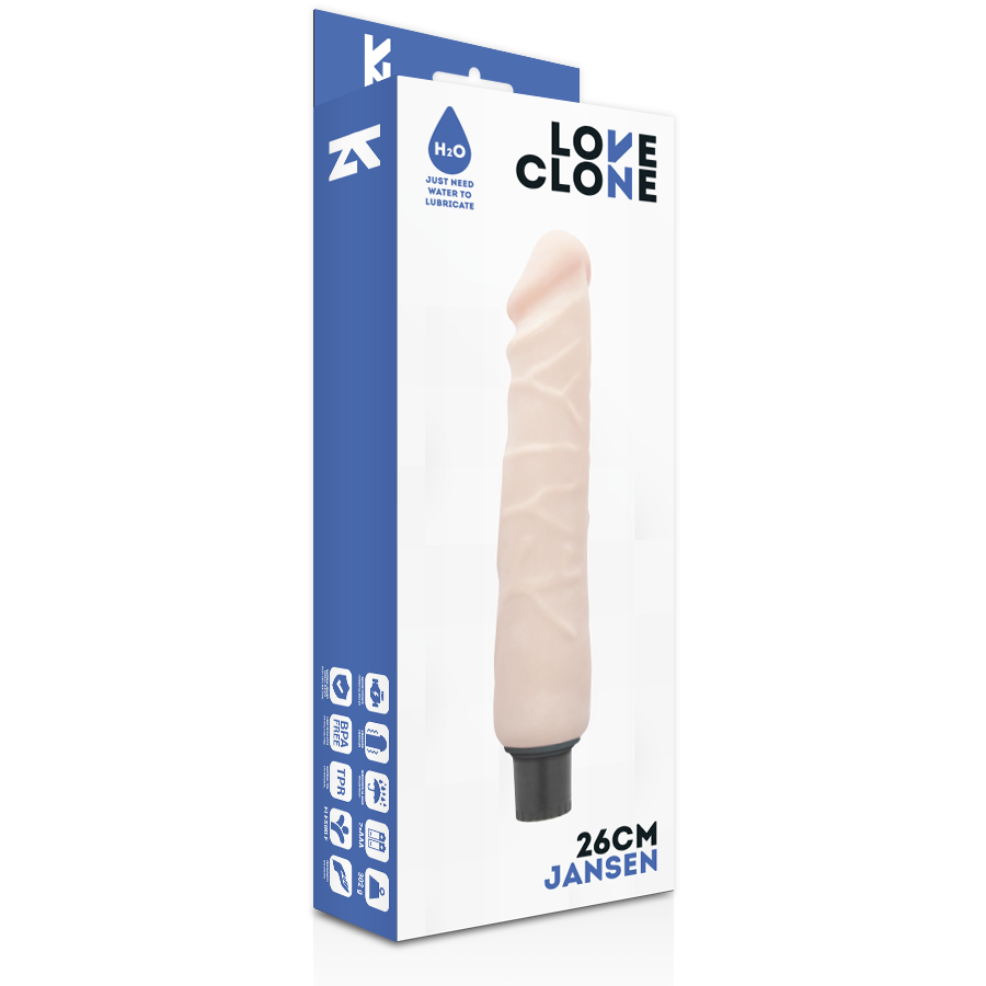 LOVECLONE - JANSEN SELF LUBRICATION Sensory Device 26 CM -O- 4.2 CM