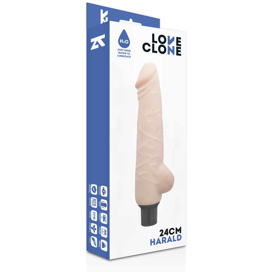 LOVECLONE - HARALD SELF LUBRICATION Sensory Device 24 CM -O- 4 CM