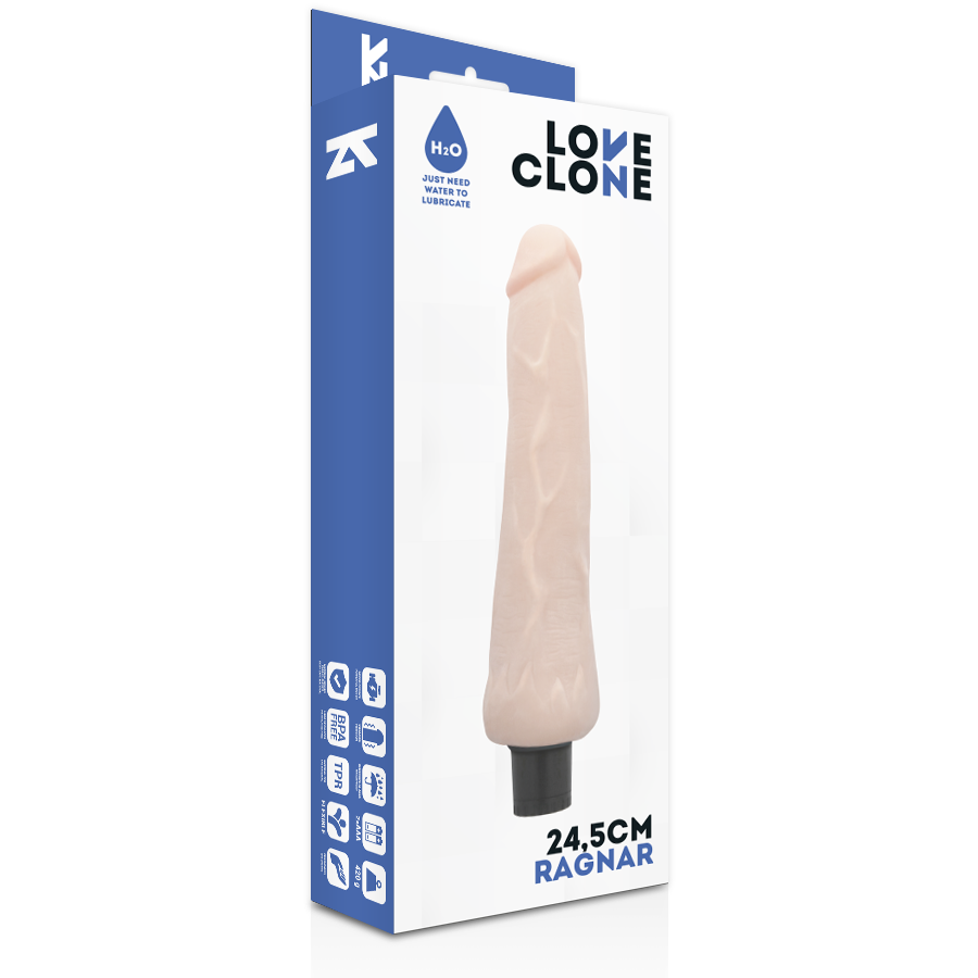 LOVECLONE - RAGNAR SELBSTSCHMIERENDES Sensorgerät 24,5 CM -O- 3,5 CM