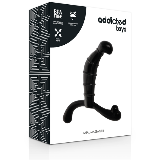 ADDICTED TOYS - PROSTATA ANALER GENUSS SCHWARZ