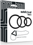 ADDICTED TOYS - RINGS SET FOR PENIS BLACK