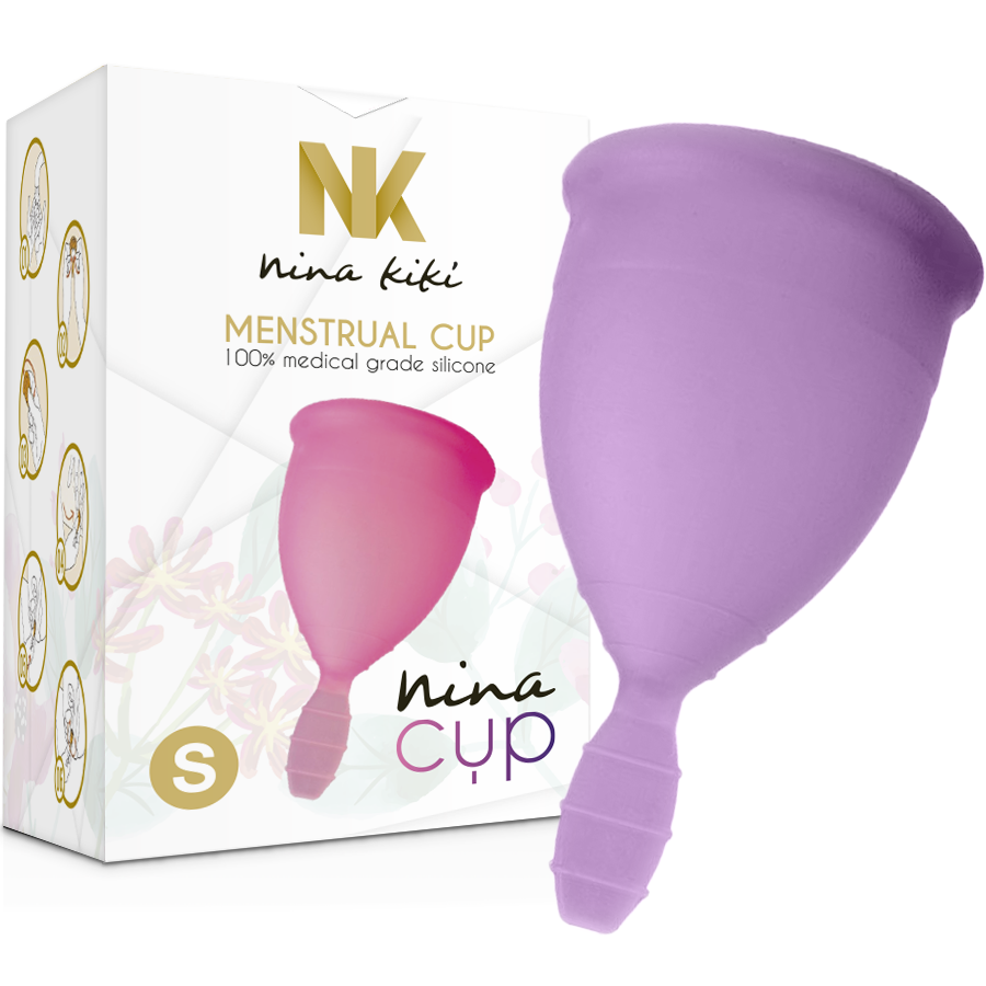 NINA KIKÍ - MENSTRUATIONSBECHER VIOLETT - GRÖSSE S