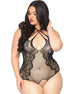 LEG AVENUE - CROTHLESS TEDDY 1X-2X