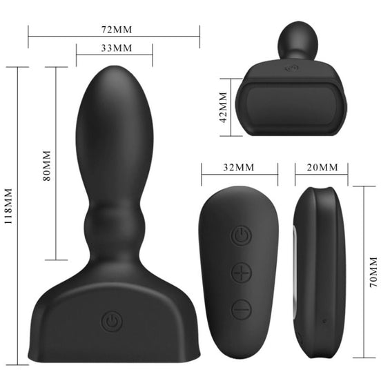 PRETTY LOVE - MARRIEL PROSTATIC Sensory Device AND INFLATABLE