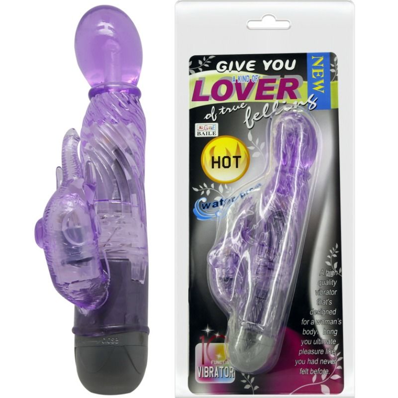 BAILE - GIVE YOU A KIND OF LOVER Sensory Device WITH LILAC RABBIT 10 MODES