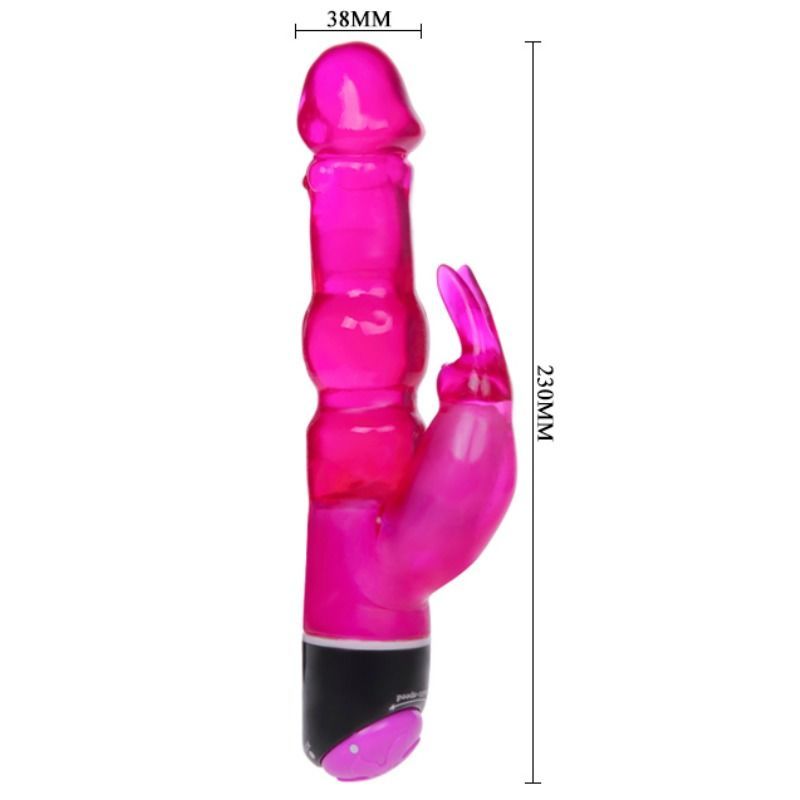 BAILE - WAVES OF PLEASURE FANTASY Sensory Device WITH LILAC RABBIT 23 CM