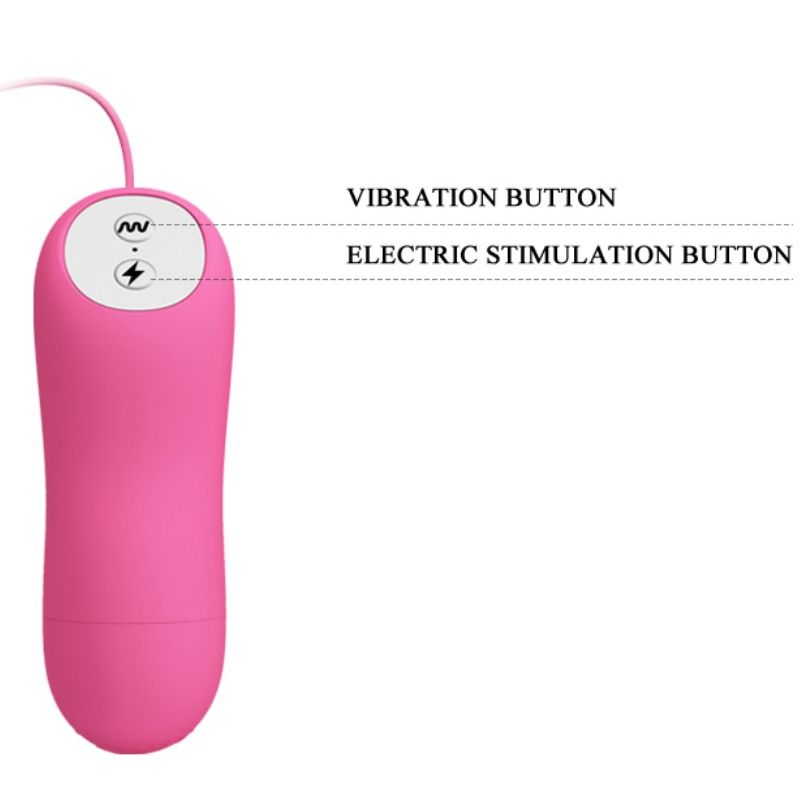 BAILE - ROMANTISCHE WELLENPIZZEN MIT VIBRATION UND FUCHSIA-ELEKTROSCHOCK