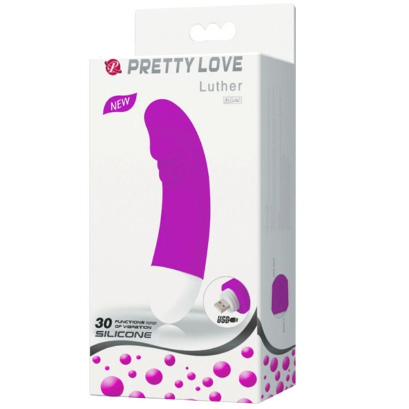 PRETTY LOVE - LUTHER MINI Sensory Device 30 VIBRATION MODES