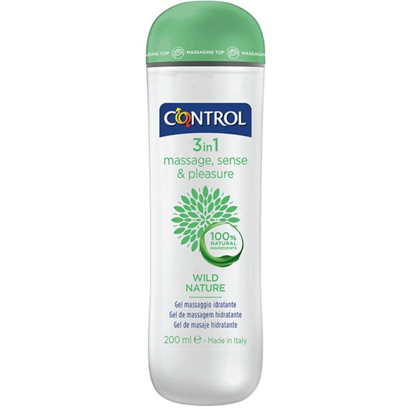 CONTROL - WILD NATURE 3-IN-1-MASSAGEGEL 200 ML