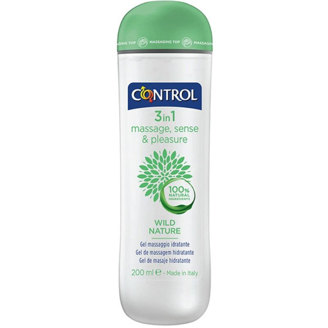 CONTROL - WILD NATURE 3-IN-1-MASSAGEGEL 200 ML