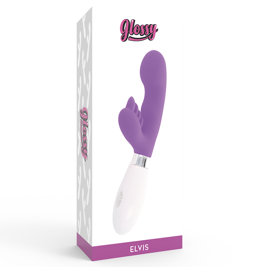 GLÄNZEND - KANINCHEN ELVIS LILA