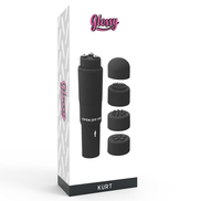 GLOSSY - KURT TASCHENMASSAGEGERÄT SCHWARZ