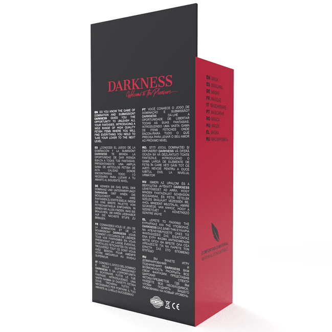Dunkelheit – undurchdringliche schwarze Maske