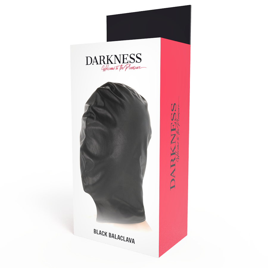 DARKNESS - UNTERWERFUNGS MASKE SCHWARZ