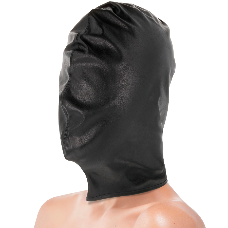 DARKNESS - UNTERWERFUNGS MASKE SCHWARZ