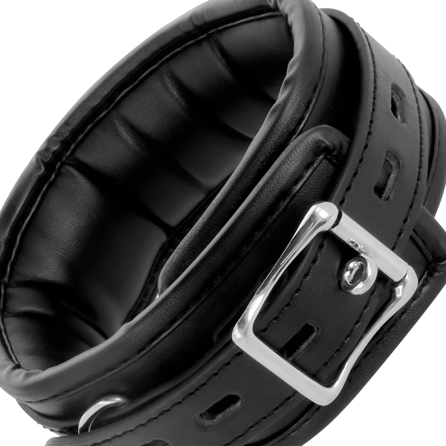 DARKNESS - HALSKE-TE AUS WEICHEM LEDER MIT KETTE