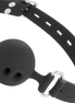 DARKNESS - BLACK BREATHABLE SILICONE GAG