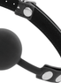 DARKNESS - BLACK SILICONE GAG