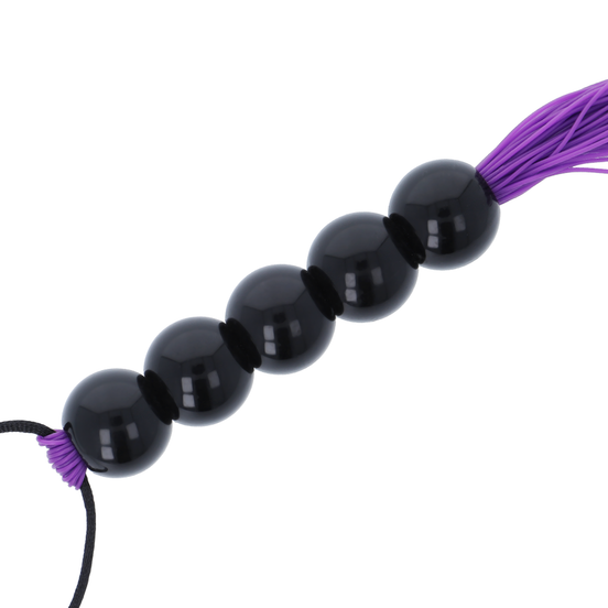 DUNKELHEIT - LILA BONDAGE-PEITSCHE