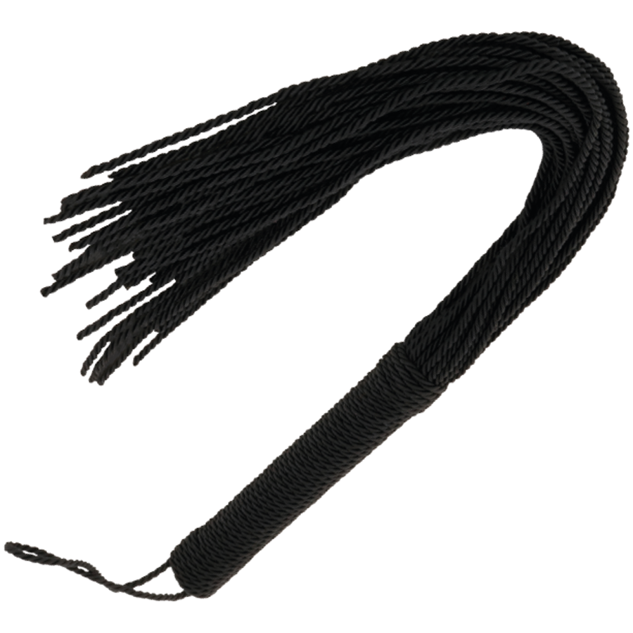 DARKNESS - SCHWARZE FETISCHPEITSCHE 50CM