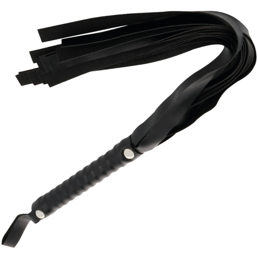 DARKNESS - SCHWARZE FETISCHPEITSCHE 51 CM