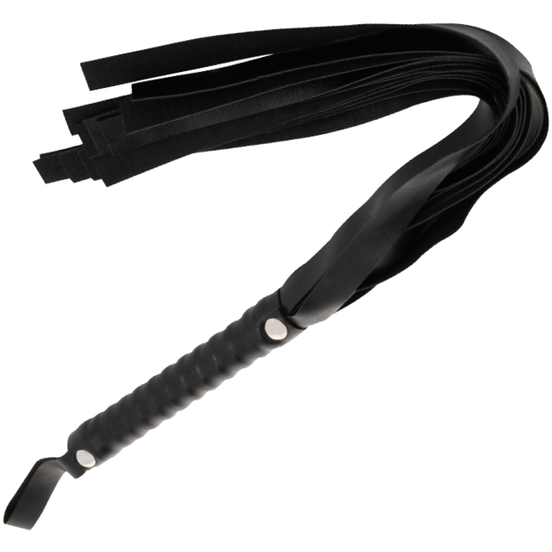 DARKNESS - SCHWARZE FETISCHPEITSCHE 51 CM