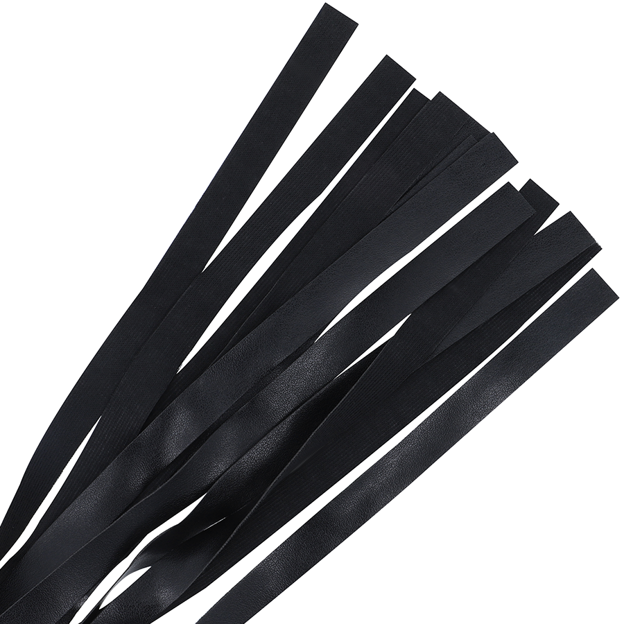 DARKNESS - SCHWARZE FETISCHPEITSCHE 51 CM