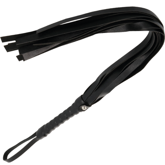 DARKNESS - SCHWARZE FETISCHPEITSCHE 45 CM