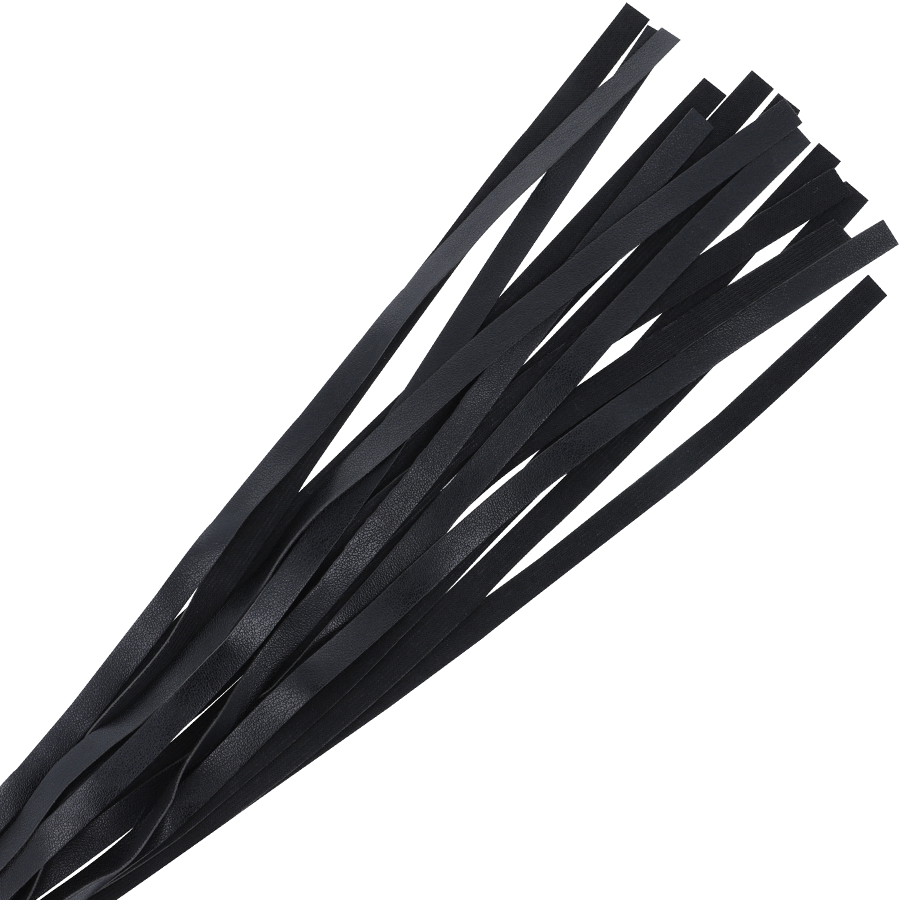 DARKNESS - SCHWARZE FETISCHPEITSCHE 45 CM