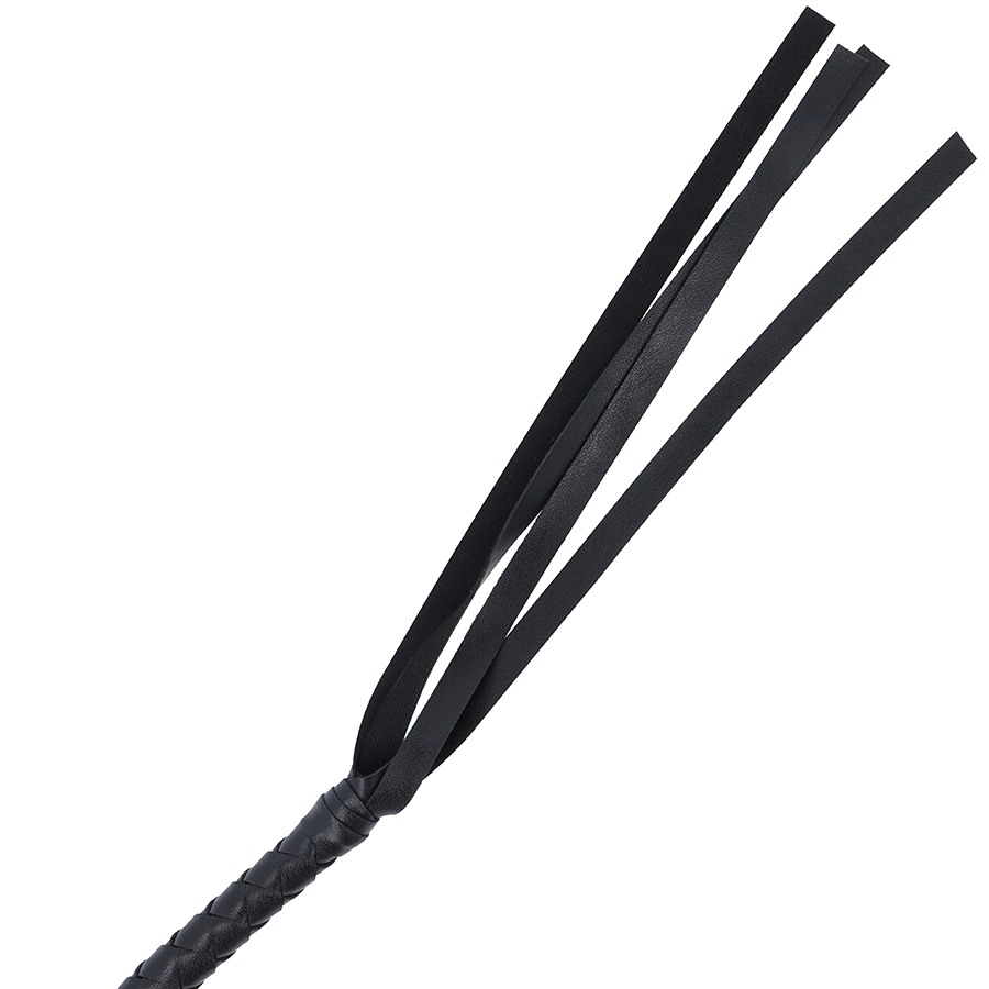 DARKNESS – SCHWARZE BONDAGE-PEITSCHE 210CM
