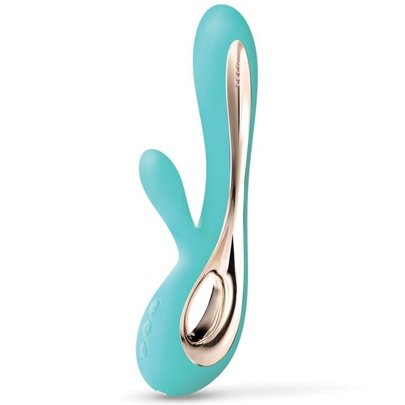 LELO - SORAYA 2 RABBIT AQUA GREEN Sensory Device