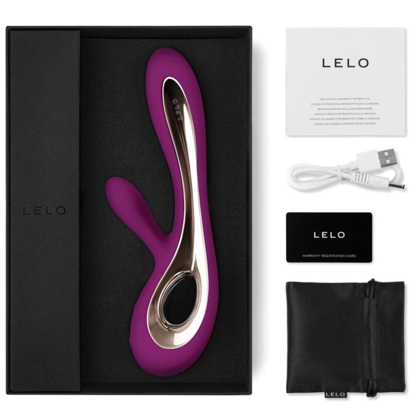 LELO - SORAYA 2 RABBIT PURPLE Sensory Device