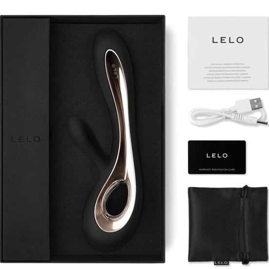 LELO - SORAYA 2 BLACK RABBIT Sensory Device