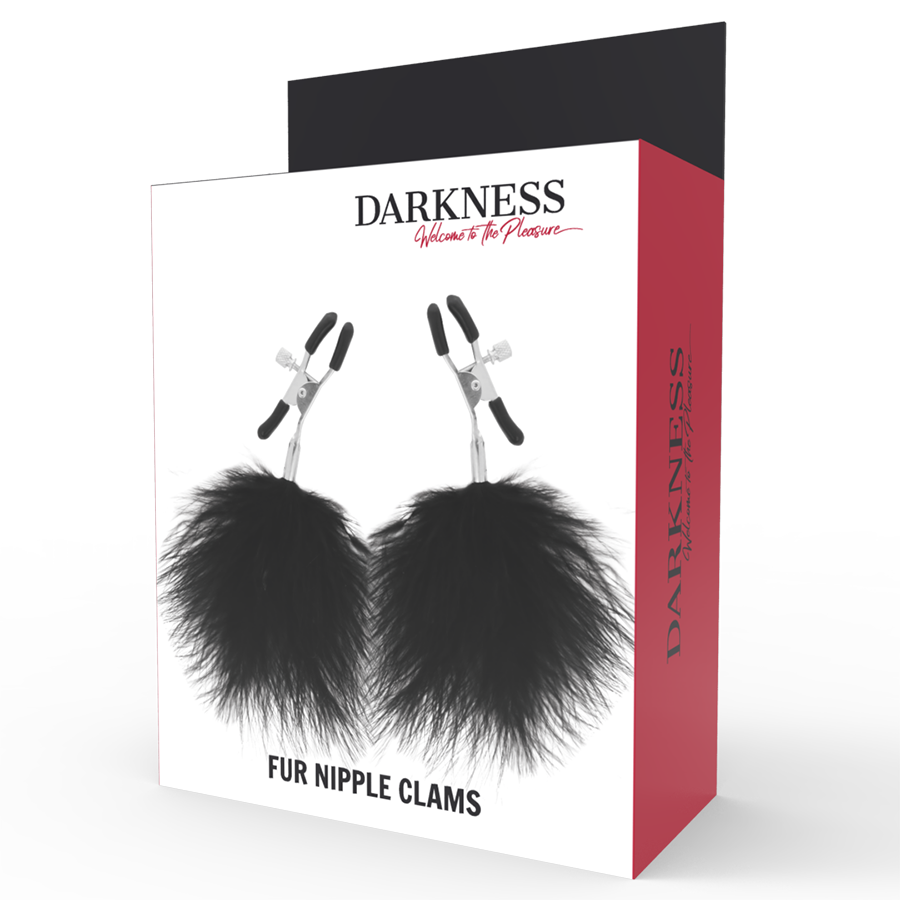 DARKNESS - POM-POM-Nippelklammern 2