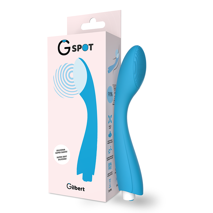 G-SPOT - GYLBERT TURQUOISE BLUE G-SPOT Sensory Device