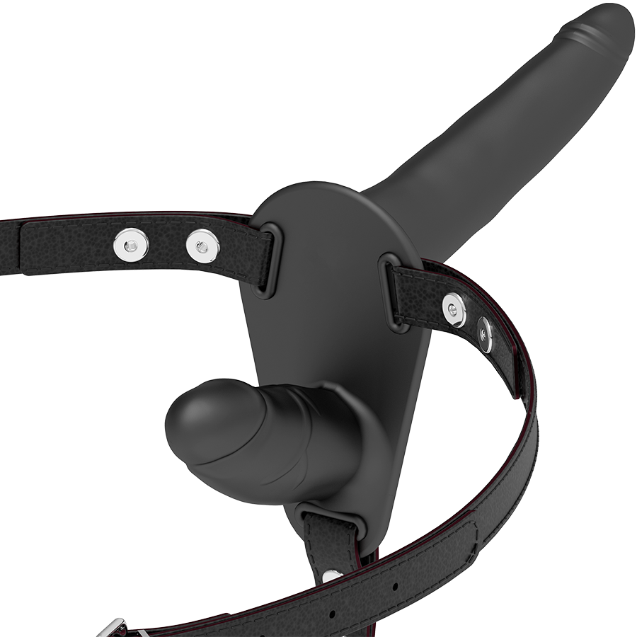 FETISCH SUBMISSIVER HARNESS – SCHWARZ DOPPELPENETRATION