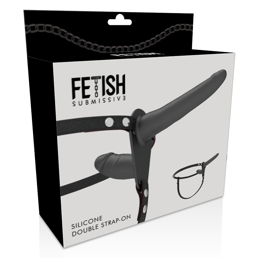 FETISCH SUBMISSIVER HARNESS – SCHWARZ DOPPELPENETRATION